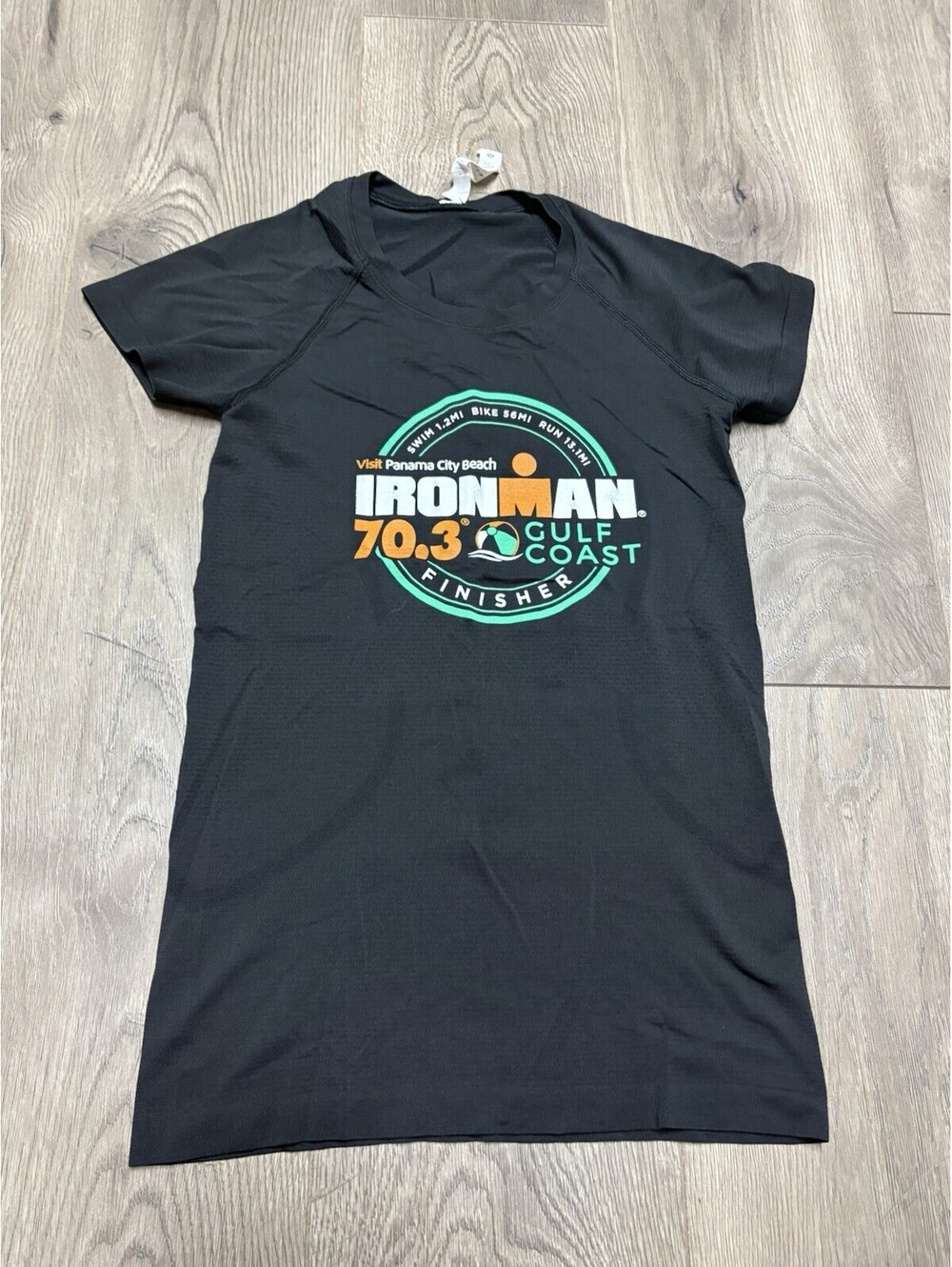 Lululemon Ironman Gulf Coast Swiftly Tech Short Sleeve Shirt Women's Size 2/4